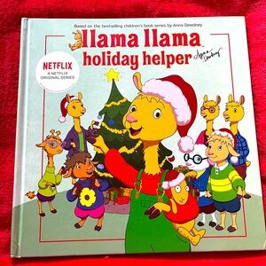 Llama Holiday helper book